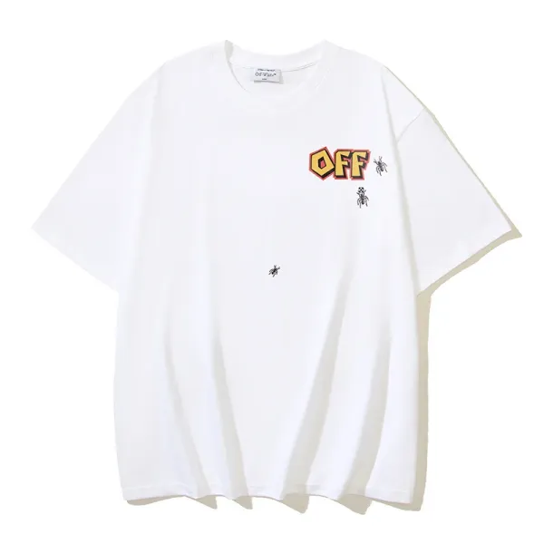 Off-White OFF Graphic Print Oversized T-Shirt White - 1