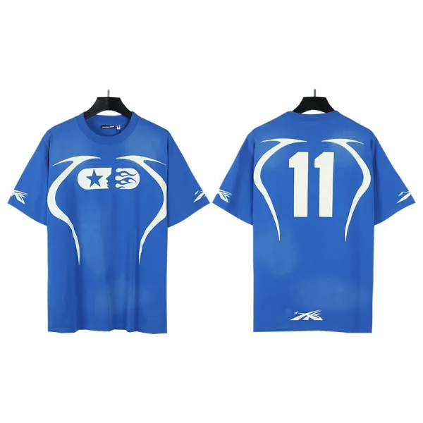 Reebok x C2H4 LA 11 Graphic Jersey Blue T-Shirt - 1