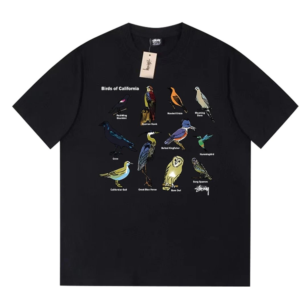 Stüssy T-Shirts Short-Sleeve Logo Graphic T-Shirt image 2