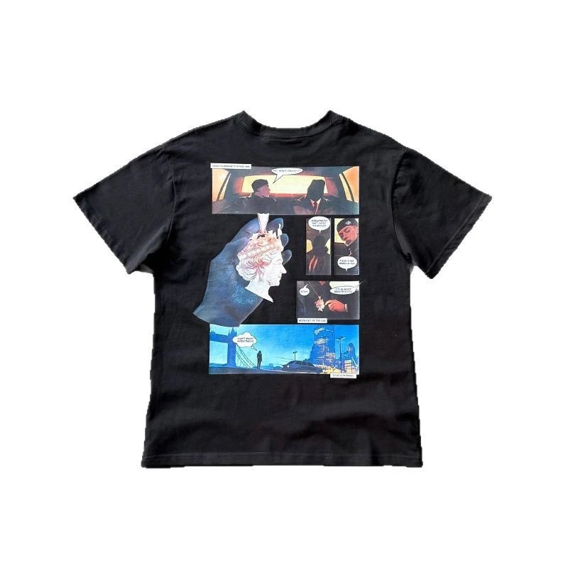 SYNA Graphic Print Black T-Shirt - 2