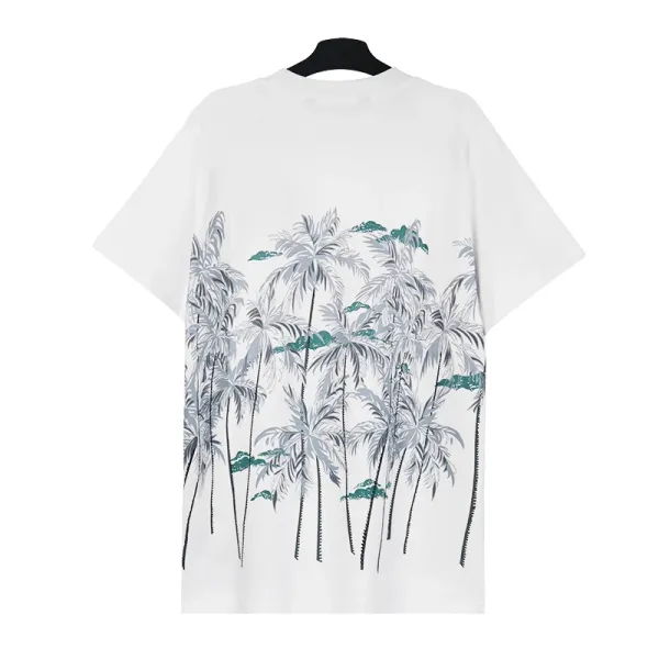 Design Mermaid and Swordfish Graphic White T-Shirt - 21