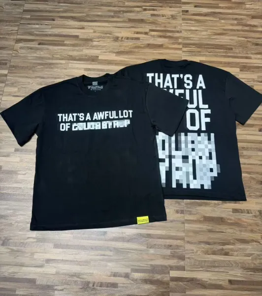 Design That's A Awful Lot Of Cough Syrup x Dexto Drub T-Shirt Black T-Shirts - 1