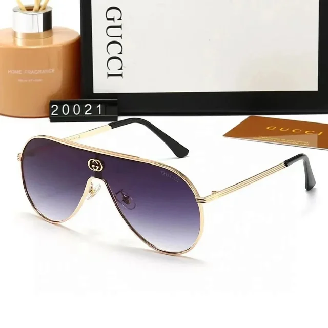 Gucci Eyewear 20021 Aviator Sunglasses product detail image 4
