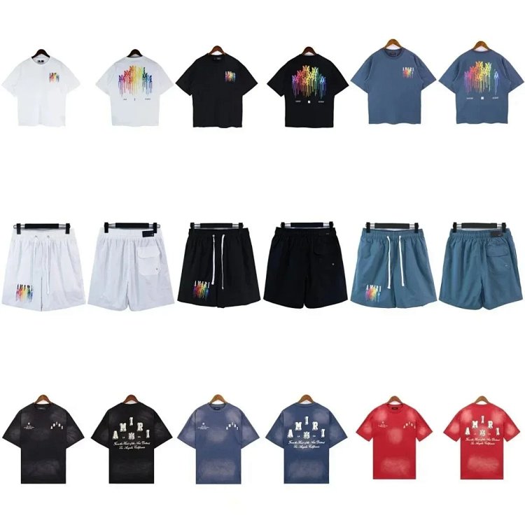 Amiri T-shirt/shorts