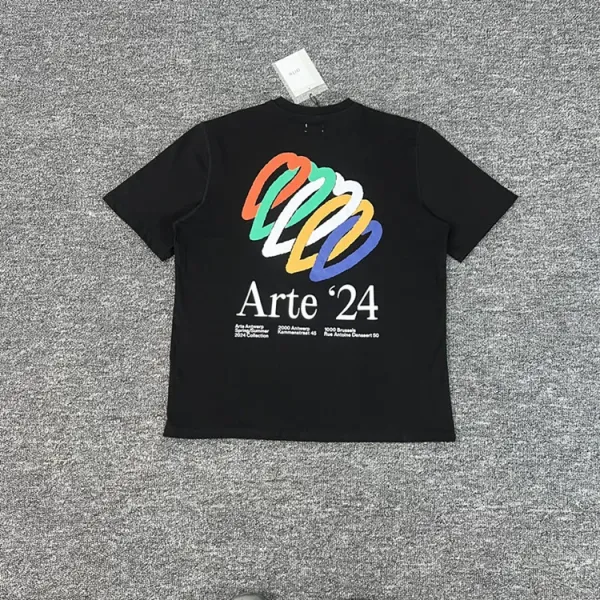 Design Ante Antwerp SS25 Presents Good Energy T-Shirt Black T-Shirts - 5