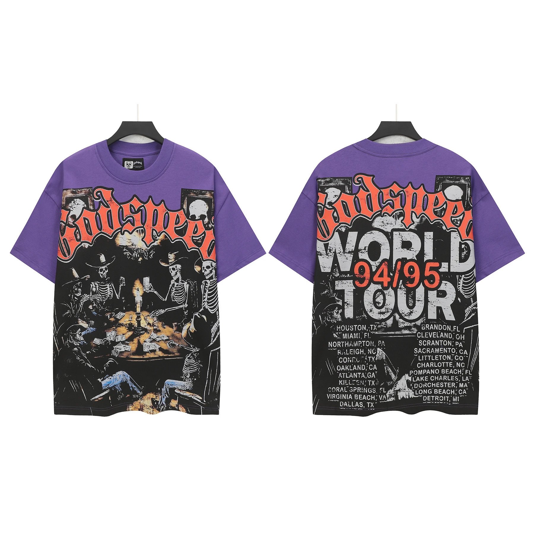Hellstar Studios Skull & Hand Graphic Black T-Shirt - 9