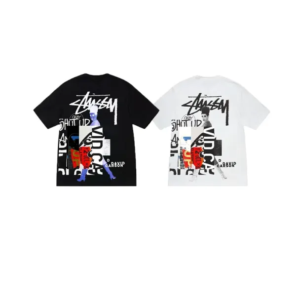 Stussy Star Logo T-Shirt Off-White - 4