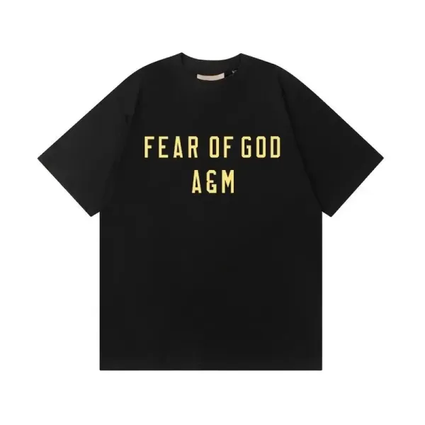 Fear of God A&M Black T-Shirt - 1