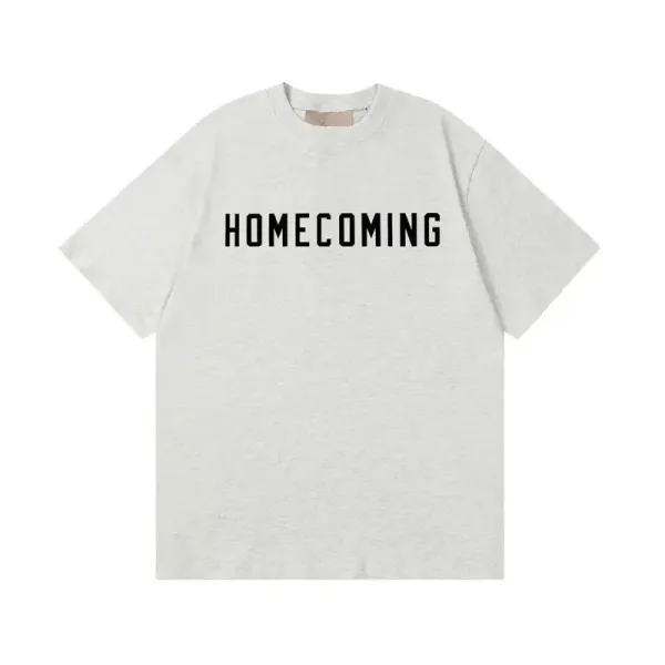 Design Homecoming Graphic T-Shirt Gray - 1