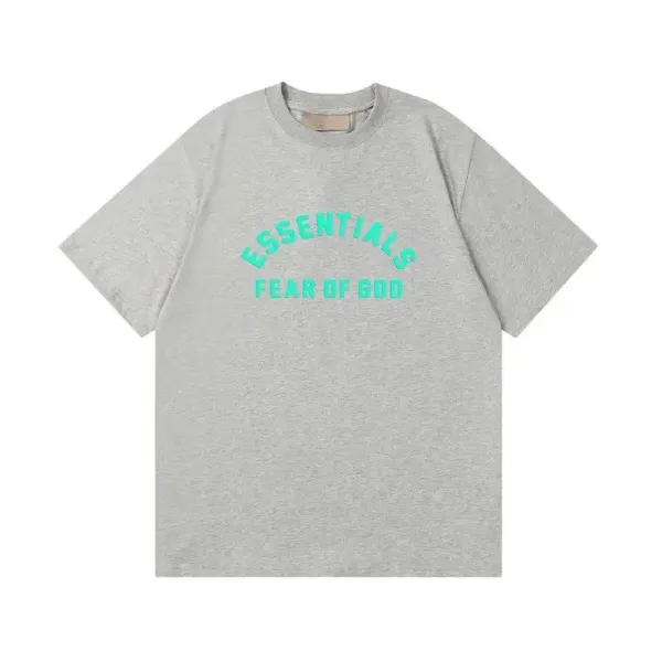 Fear of God Essentials Arch Logo Gray T-Shirt - 1
