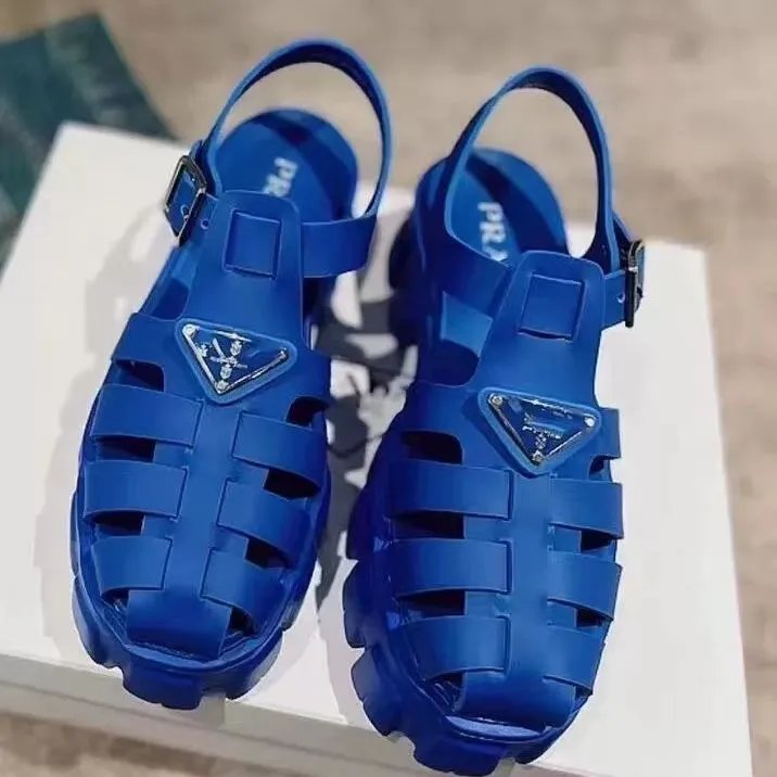 Unbranded Sandals Chunky woven fisherman with buckle ankle strap image 4