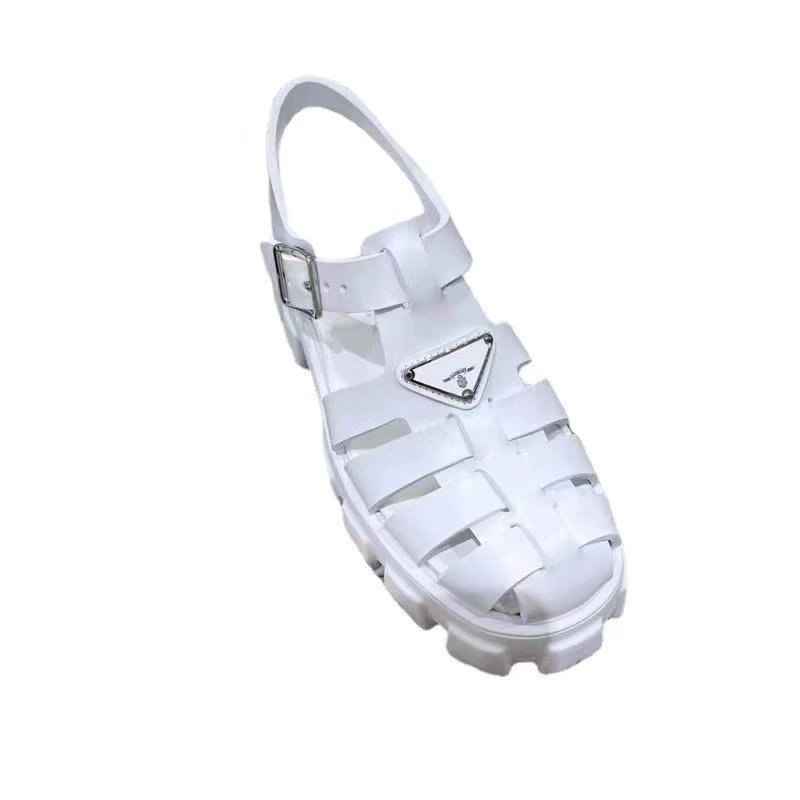 Unbranded Sandals Chunky woven fisherman with buckle ankle strap image 5