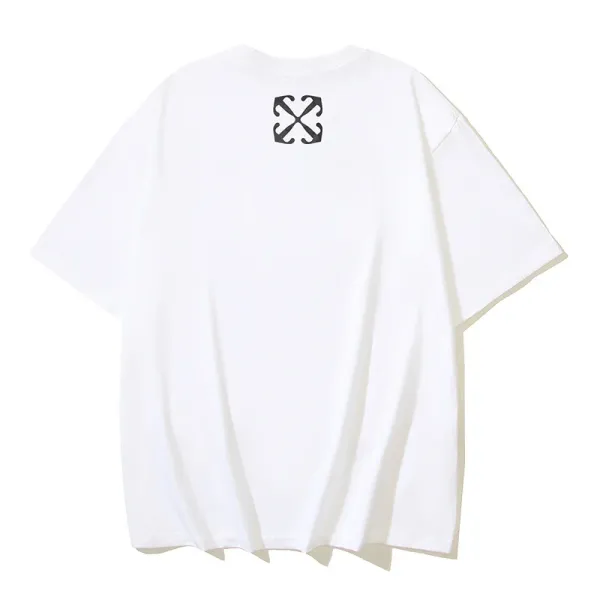 Off-White Arrow Logo Oversized T-Shirt White - 1