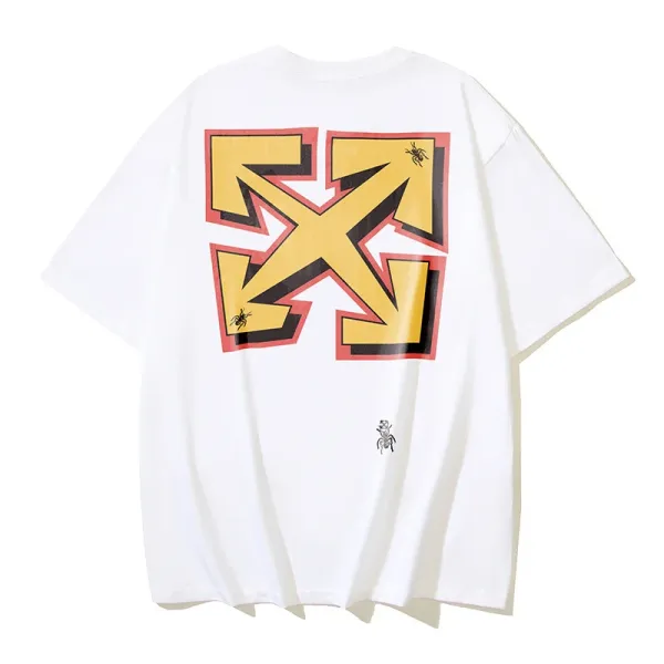 Off-White Arrow Print T-Shirt White - 1