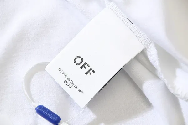 Off-White Industrial Logo Print White T-Shirt - 9
