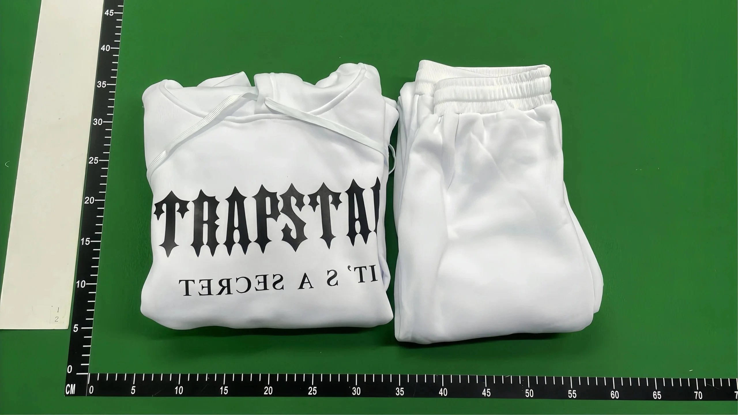 Trapstar It's A Secret White Hoodie and Sweatpants Set - 6