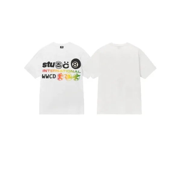 Stussy Star Logo T-Shirt Off-White - 8