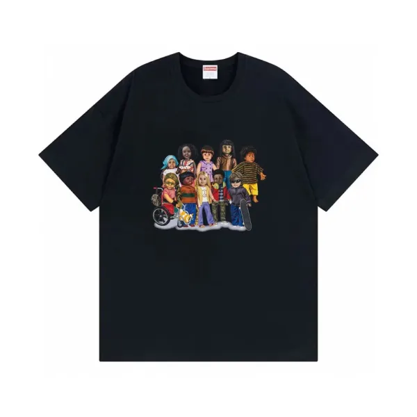 Supreme Dolls Graphic Black T-Shirt - 1