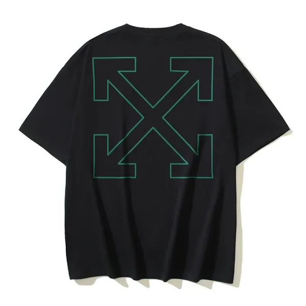 Off-White Arrow Logo Oversized T-Shirt Black - 1
