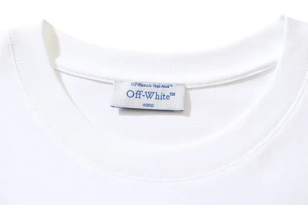 Off-White Industrial Logo Print White T-Shirt - 5