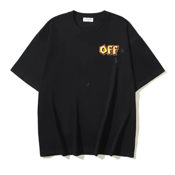 Off-White OFF Graphic Print Black T-Shirt - 1