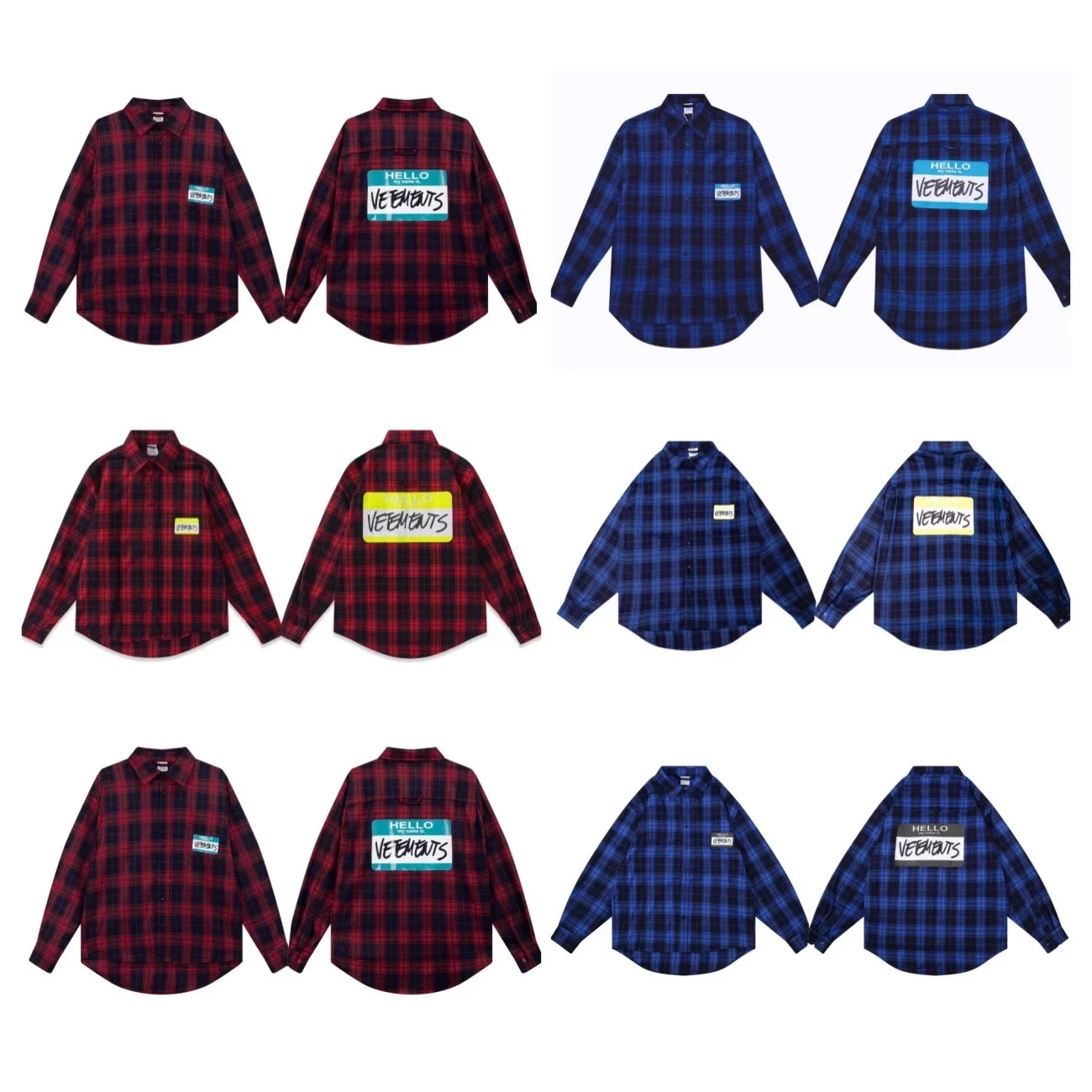 Vetements Long Sleeve Shirt