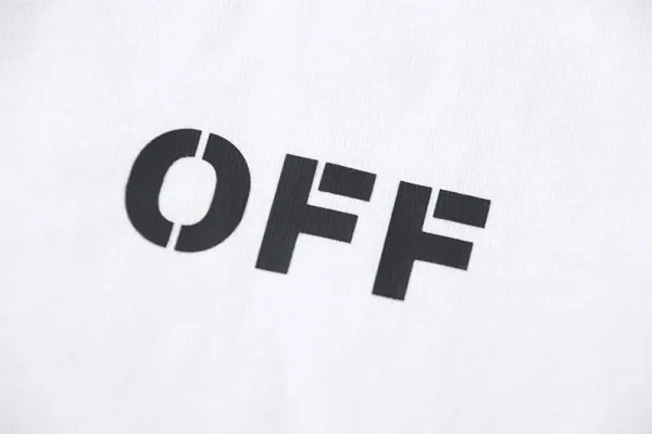 Off-White Industrial Logo Print White T-Shirt - 13