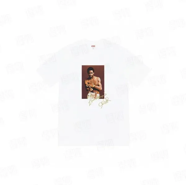 Supreme x Muhammad Ali Portrait White T-Shirt - 1