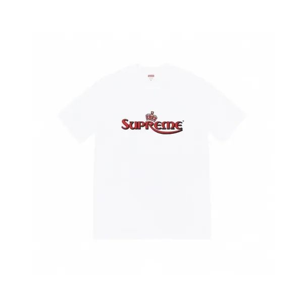 Supreme Crown Logo T-Shirt White - 1