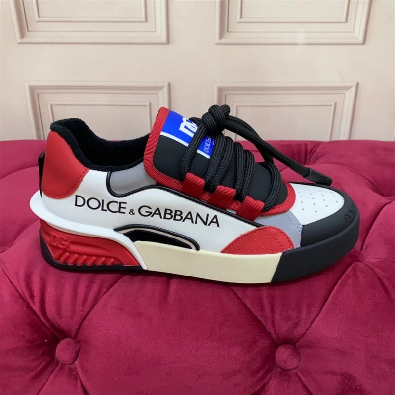 Dolce & Gabbana Sneakers Low-Top Lace-Up — 12