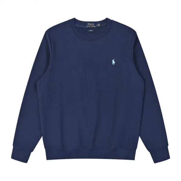 Polo Ralph Lauren Classic Crewneck Navy Sweatshirt - 1