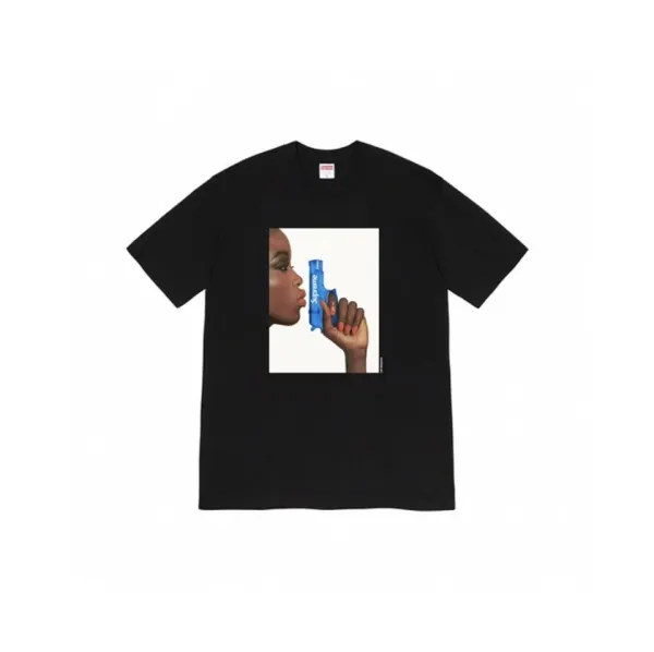 Supreme Gun T-Shirt Black - 1