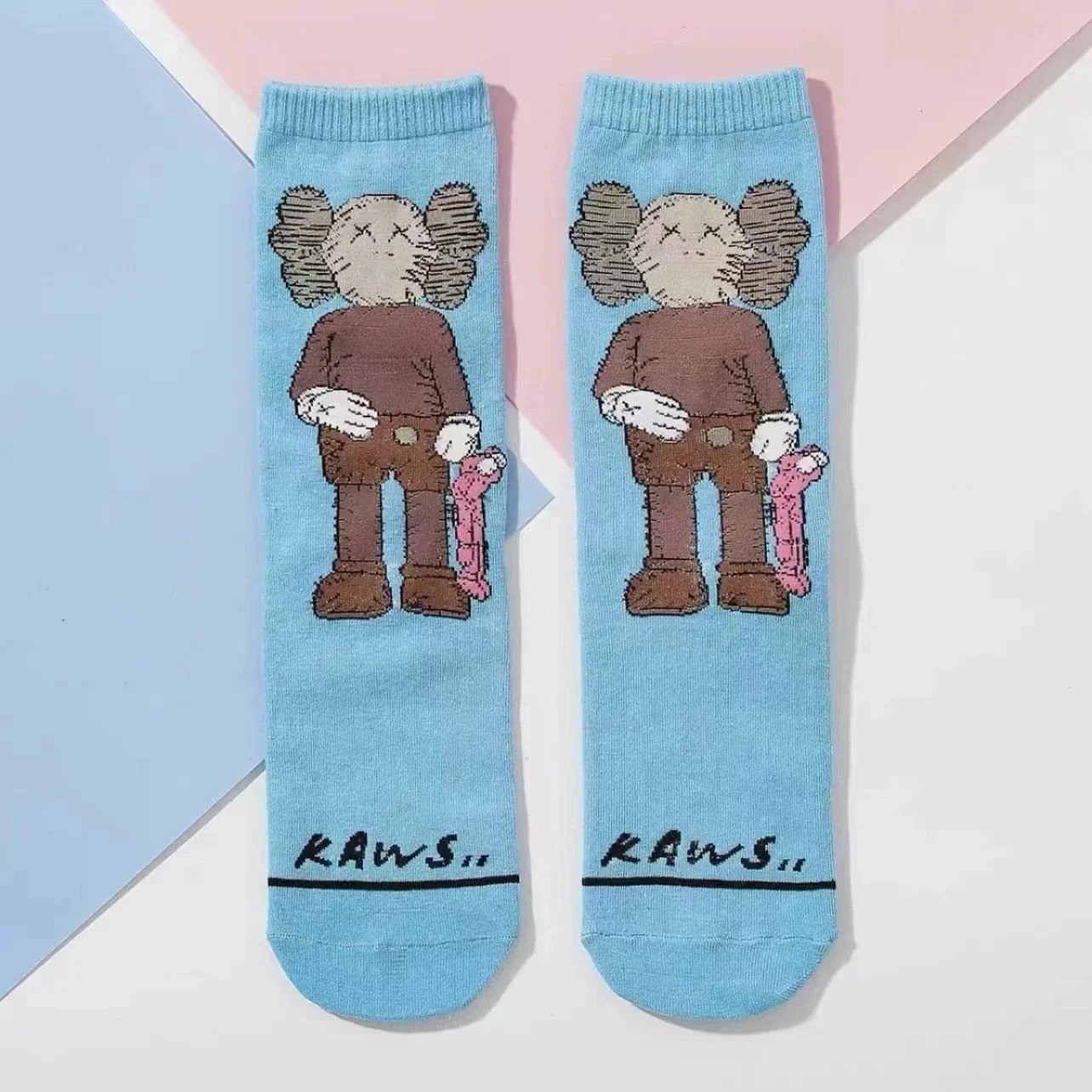 KAWS Socks Companion character crew image 5