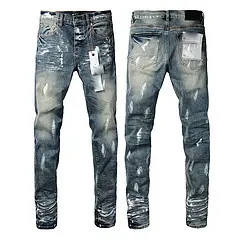 Amiri Paint Splatter Distressed Jeans Black - 4