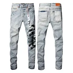 Amiri Paint Splatter Distressed Jeans Black - 19