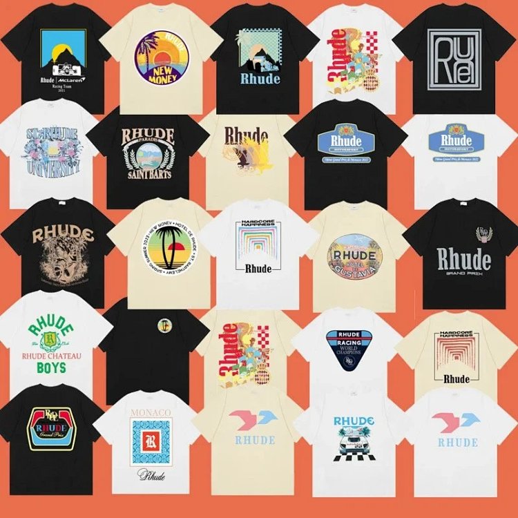 Rhude T-shirts Collection1