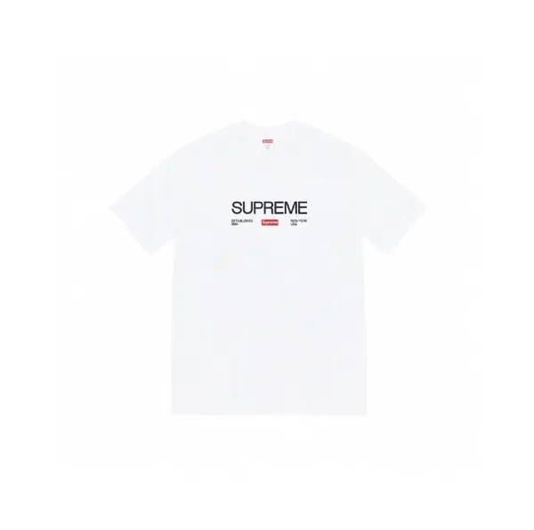 Supreme Box Logo Tee White T-Shirt - 1