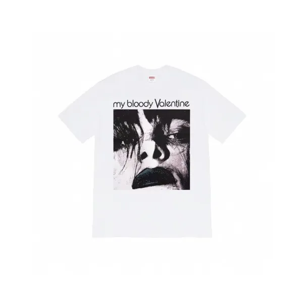 Supreme My Bloody Valentine Band Tee White T-Shirt - 1