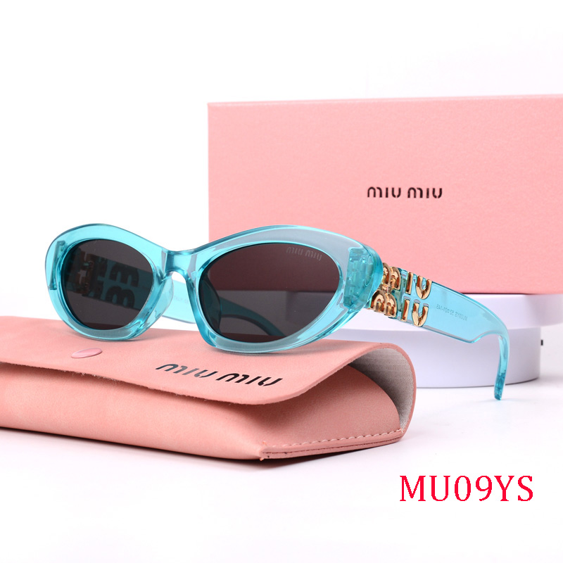 Miu Eyewear Logo-embellished sunglasses — 20