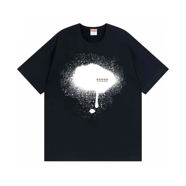 Supreme x Acne Studios Spray Paint T-Shirt Black - 1