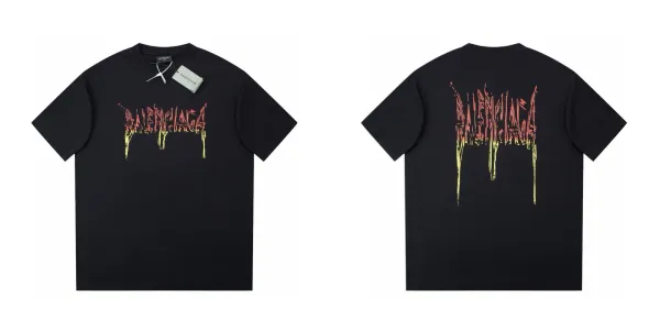 Balenciaga No Symbol T-Shirt Black - 13