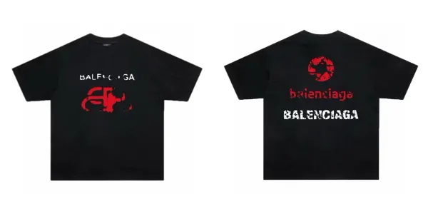 Balenciaga No Symbol T-Shirt Black - 6