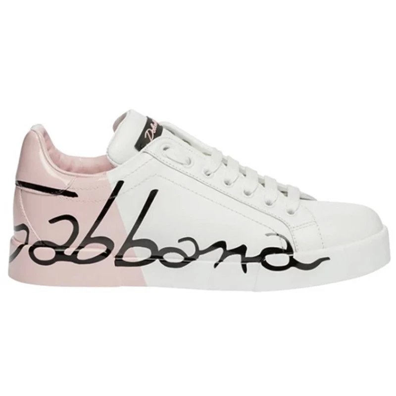 Dolce & Gabbana Sneakers Graffiti embellished low-top — White 11 female code