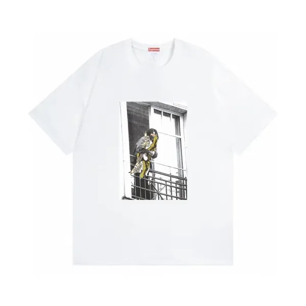 Supreme Photo Print White T-Shirt - 1