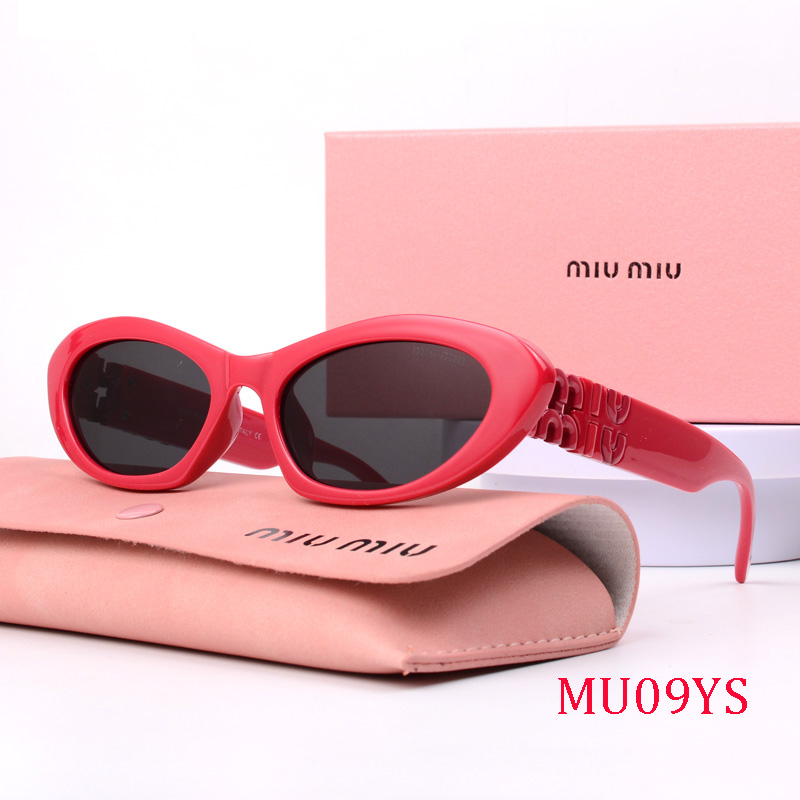 Miu Eyewear Logo-embellished sunglasses — 8