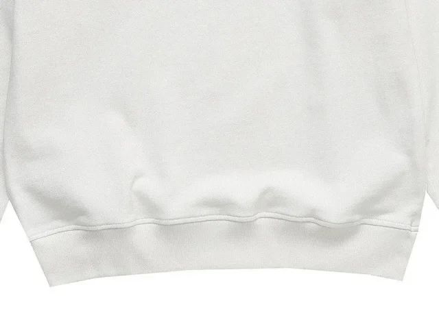 Unbranded Hoodies & Sweatshirts Crewneck sweatshirt with embossed chest logo product detail image 7
