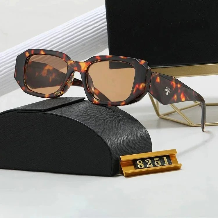 Miu Eyewear Logo-embellished sunglasses — PRADA Chocolate