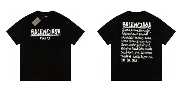 Balenciaga No Symbol T-Shirt Black - 9