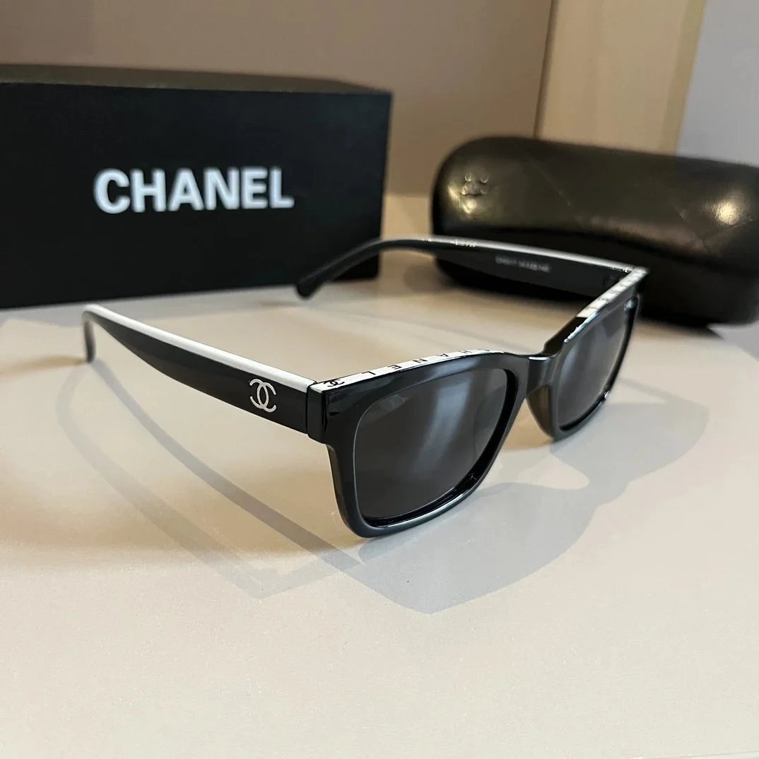 Chanel Eyewear Logo-Embellished Frames — 40