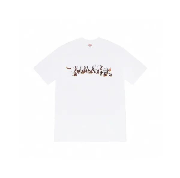 Supreme x KAWS Box Logo T-Shirt White - 1